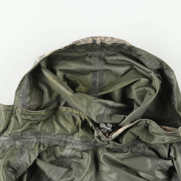 Authentic US military camouflage pattern ACU digital camo military Gore-Tex parka, made in the USA, medium long, equivalent to a men's size M. Nylon Khaki type Vintage Second Hand