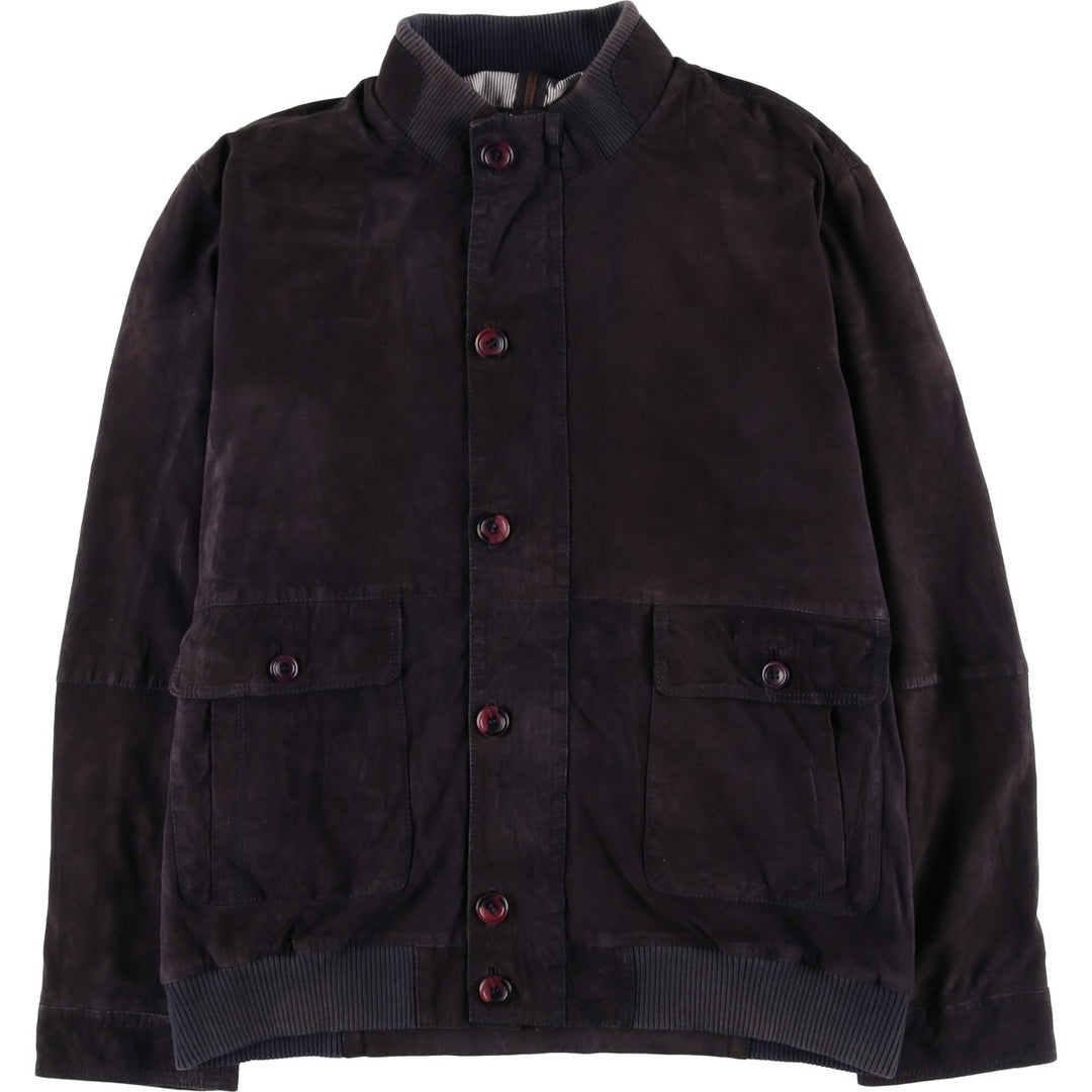 Studio Zip-up Jacket, Men's Size L unclear black type Vintage Second Hand