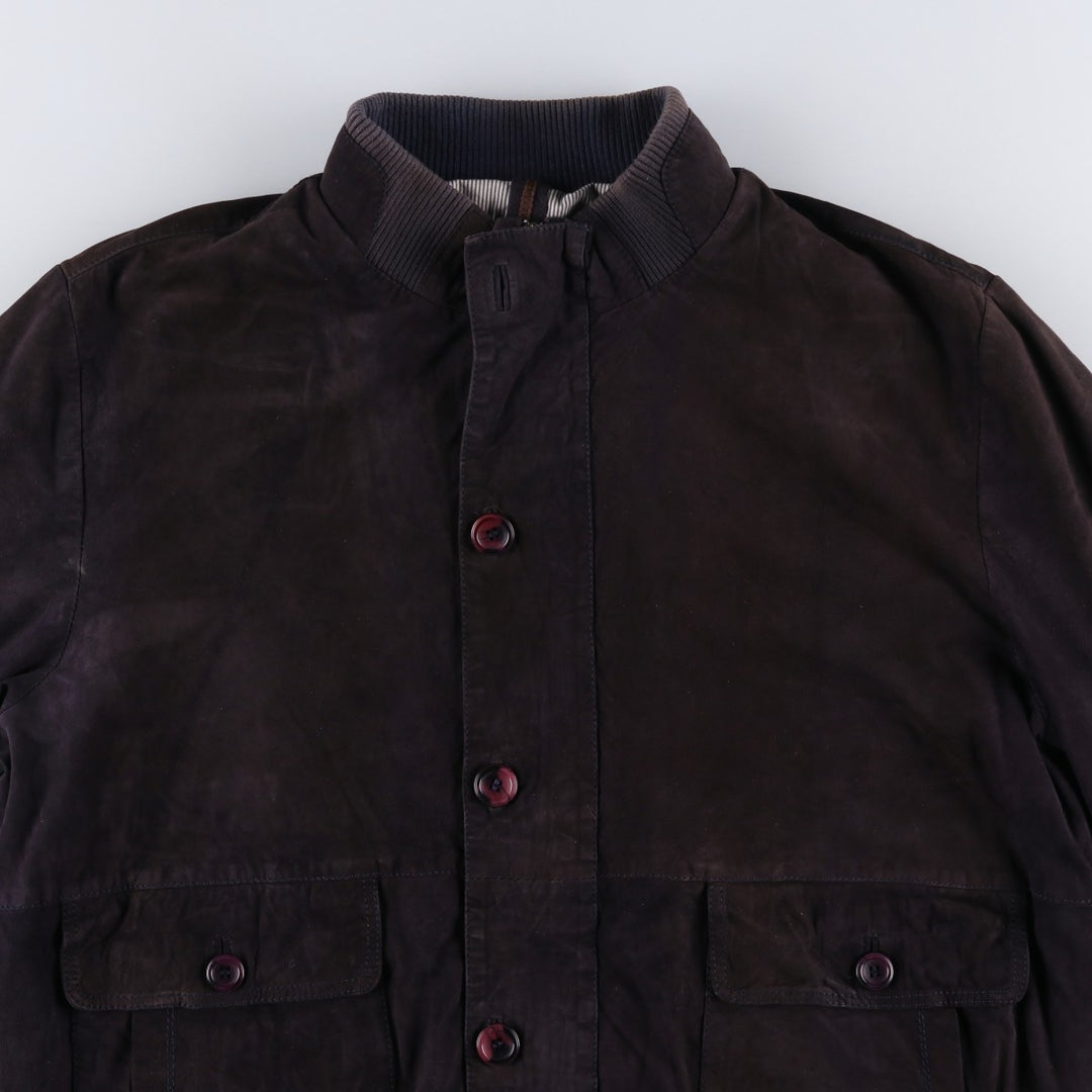 Studio Zip-up Jacket, Men's Size L unclear black type Vintage Second Hand