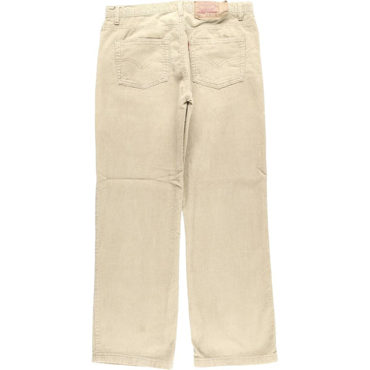 Levi's 501-0193 Corduroy Pants, Made in USA, Men's, Size W34 cotton yellow type Vintage Second Hand