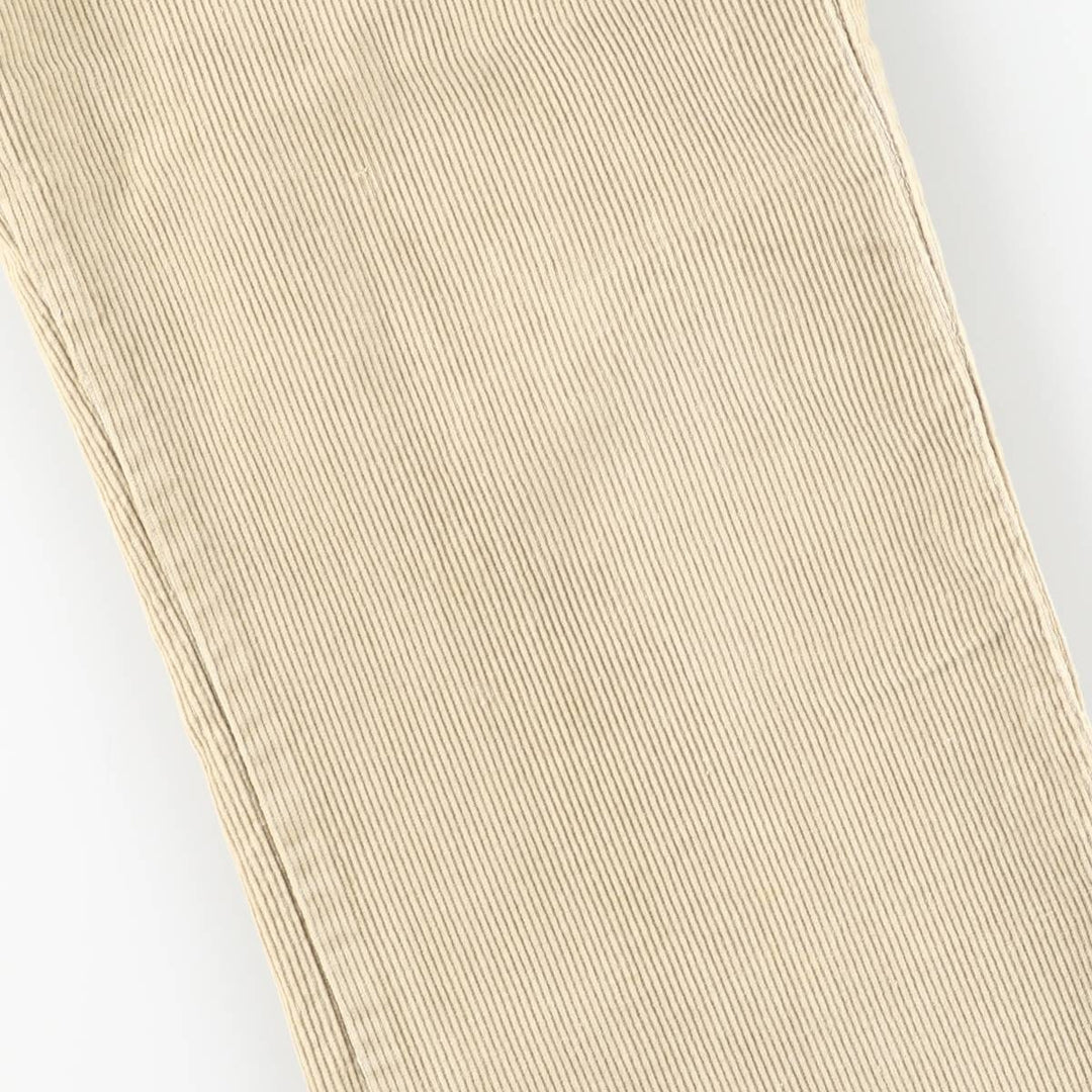 Levi's 501-0193 Corduroy Pants, Made in USA, Men's, Size W34 cotton yellow type Vintage Second Hand