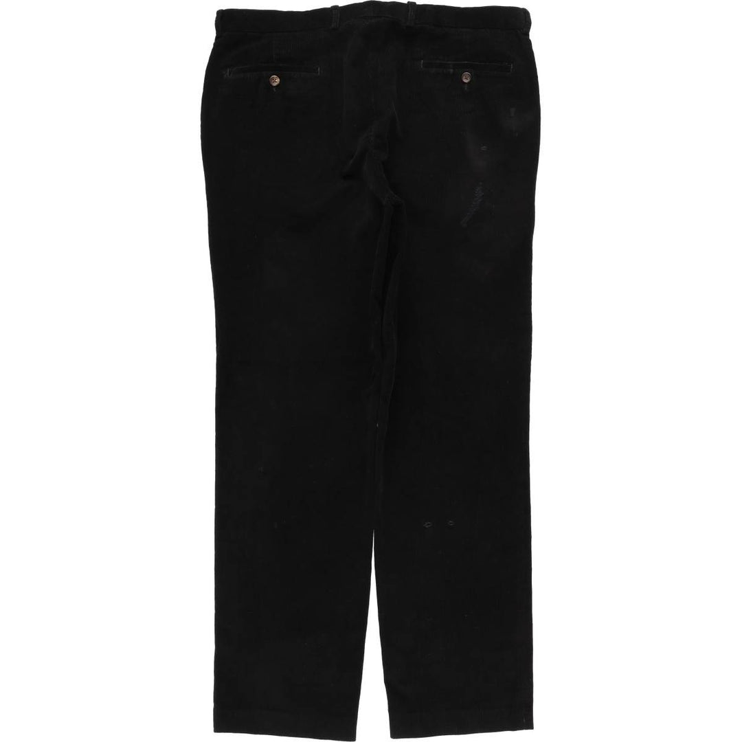 Ralph Lauren Lauren corduroy pants, men's size W37 cotton dark chocolate Vintage Second Hand