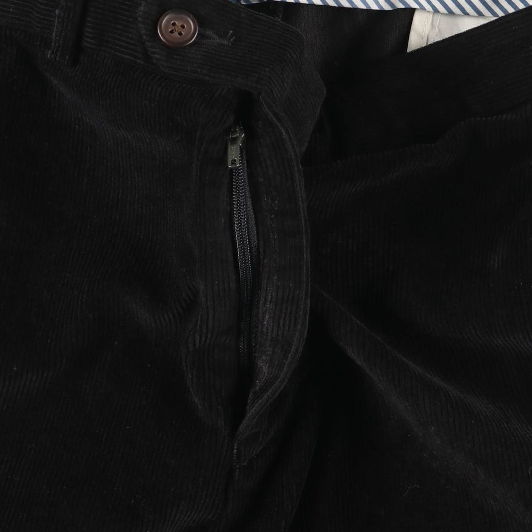 Ralph Lauren Lauren corduroy pants, men's size W37 cotton dark chocolate Vintage Second Hand