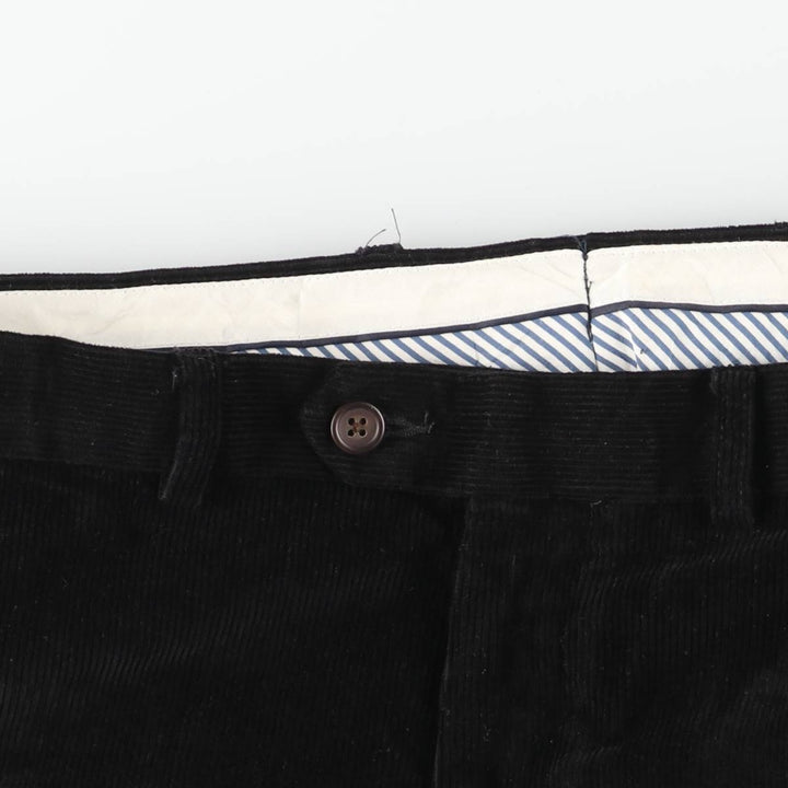 Ralph Lauren Lauren corduroy pants, men's size W37 cotton dark chocolate Vintage Second Hand