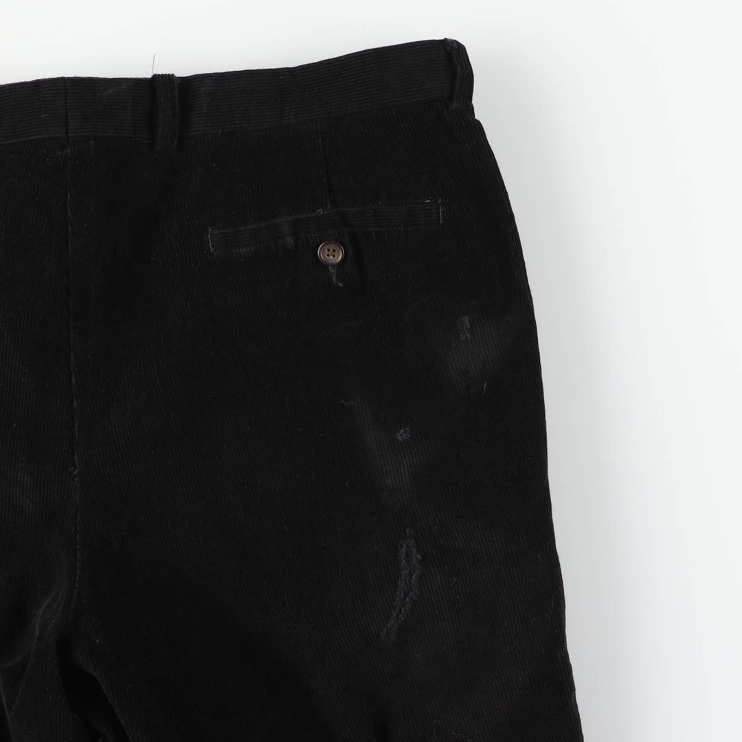 Ralph Lauren Lauren corduroy pants, men's size W37 cotton dark chocolate Vintage Second Hand