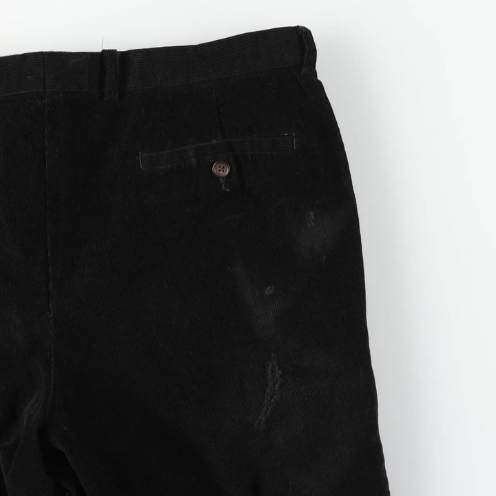 Ralph Lauren Lauren corduroy pants, men's size W37 cotton dark chocolate Vintage Second Hand