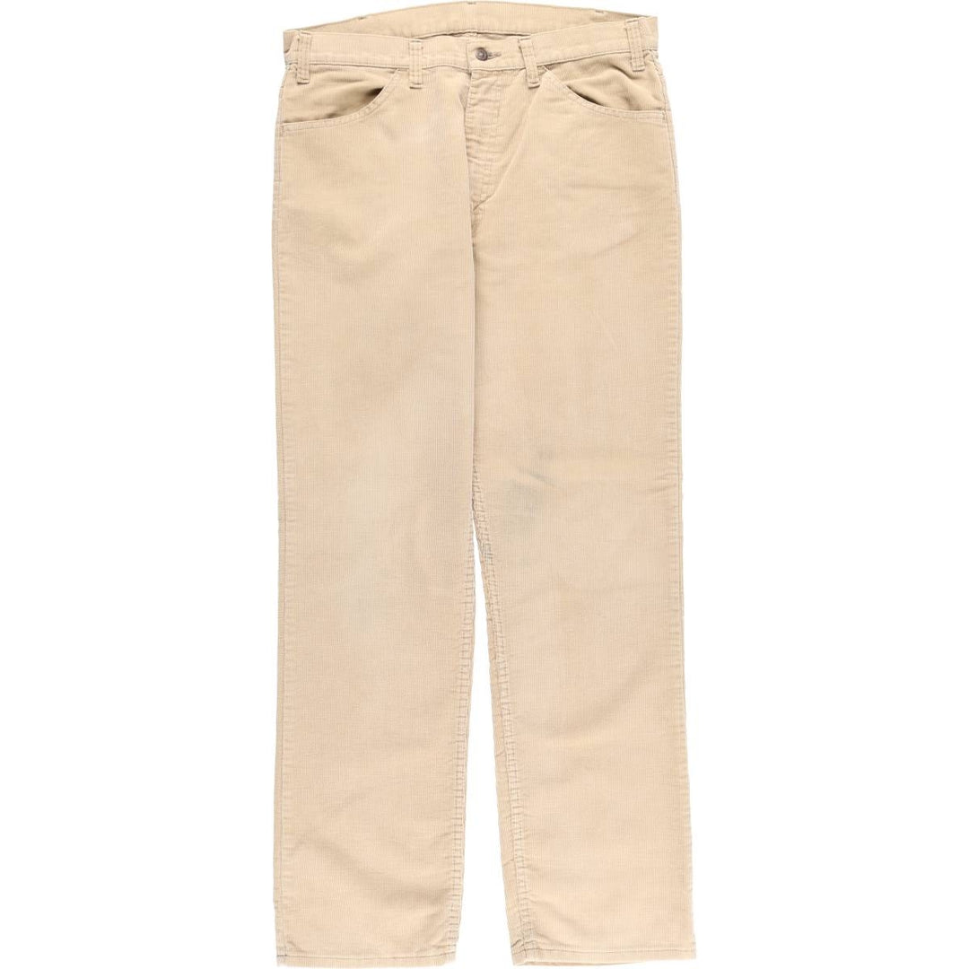 Levi's 519-1523 Corduroy Pants, Men's, Size 36 unclear Beige type Vintage Second Hand