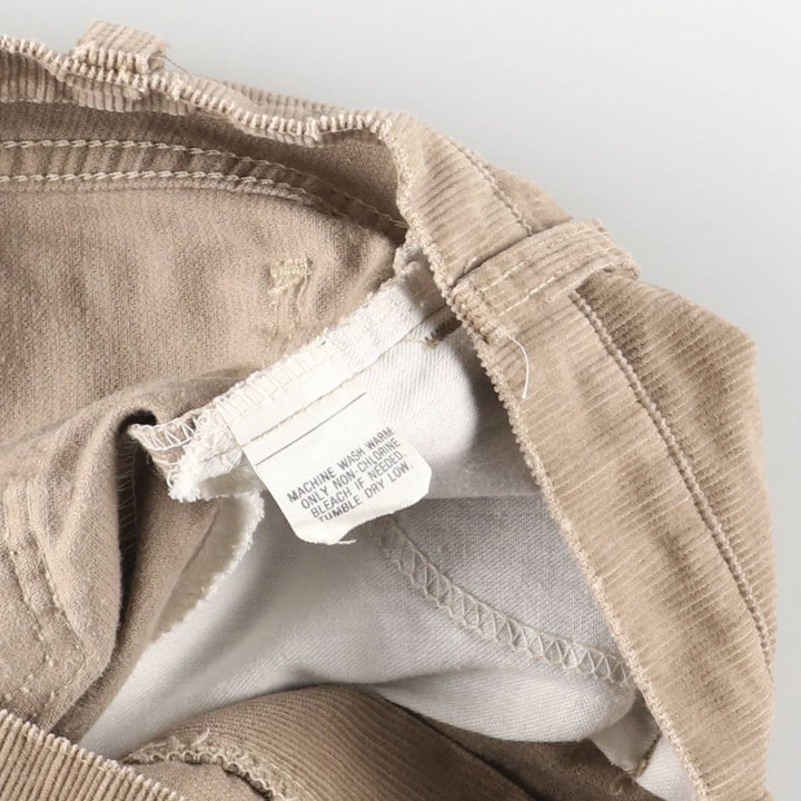 Levi's 519-1523 Corduroy Pants, Men's, Size W32 unclear Beige type Vintage Second Hand