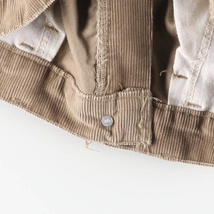 Levi's 519-1523 Corduroy Pants, Men's, Size W32 unclear Beige type Vintage Second Hand