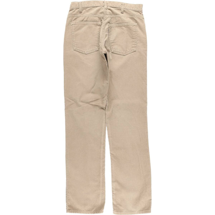Levi's 519-1523 Corduroy Pants, Men's, Size W32 unclear Beige type Vintage Second Hand