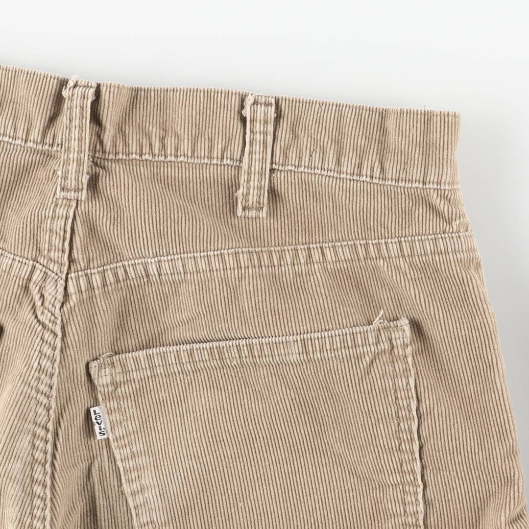 Levi's 519-1523 Corduroy Pants, Men's, Size W32 unclear Beige type Vintage Second Hand
