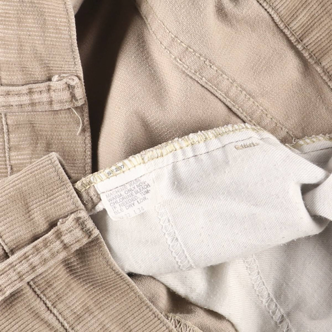 Levi's 519-1523 Corduroy Pants, Men's, Size W32 unclear Beige type Vintage Second Hand