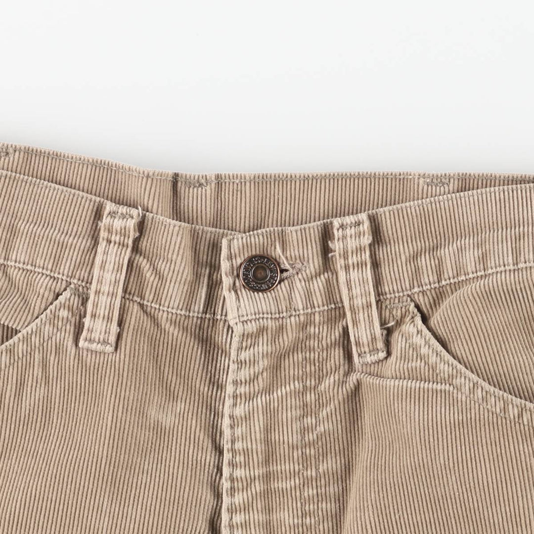 Levi's 519-1523 Corduroy Pants, Men's, Size W32 unclear Beige type Vintage Second Hand
