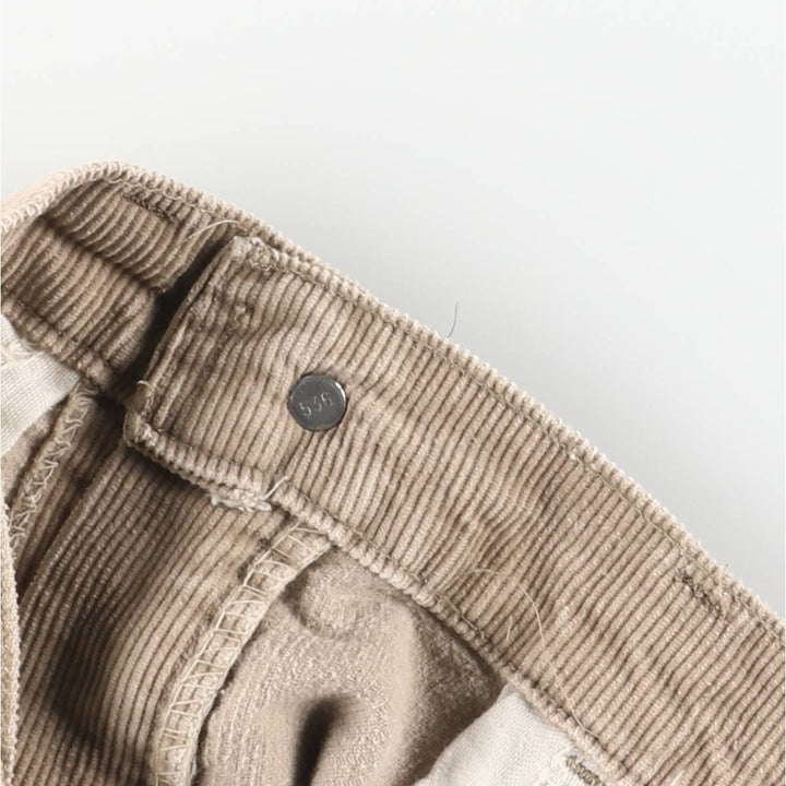 Levi's 519-1523 Corduroy Pants, Men's, Size W34 unclear Beige type Vintage Second Hand