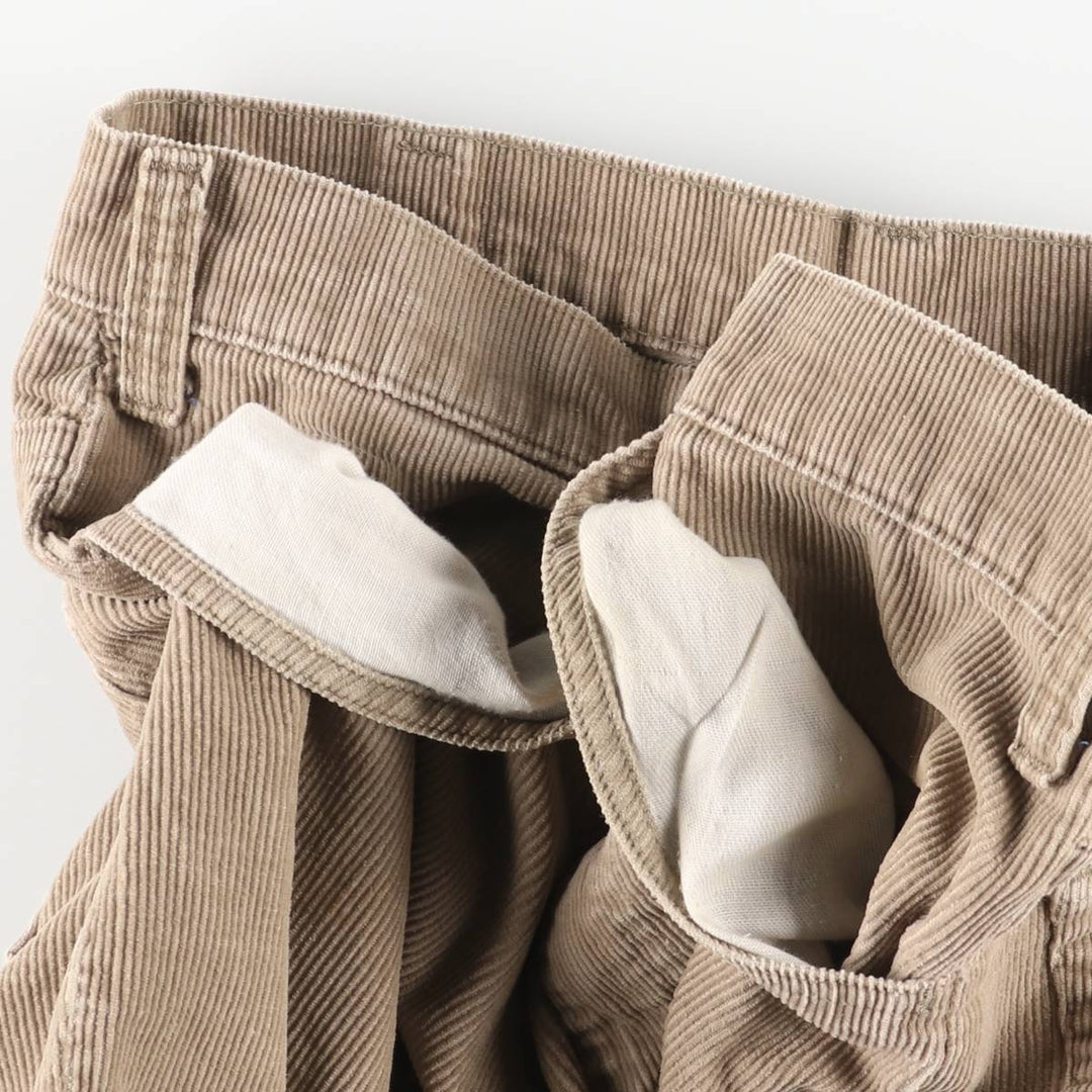 Levi's 519-1523 Corduroy Pants, Men's, Size W34 unclear Beige type Vintage Second Hand