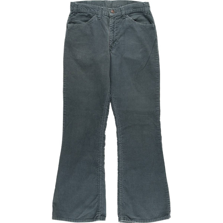 Levi's 646 Flare-Cut Corduroy Pants, Men's, Size W30 unclear green type Vintage Second Hand