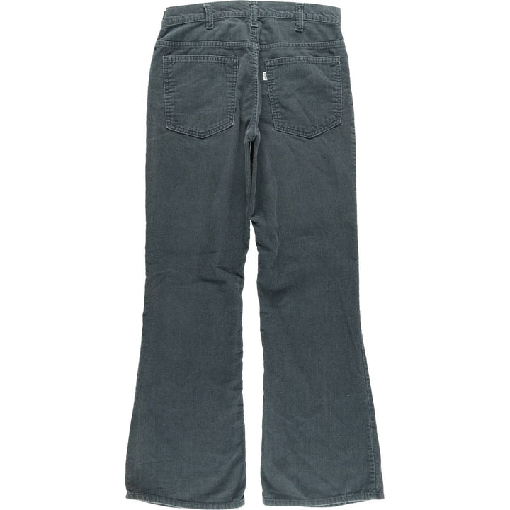 Levi's 646 Flare-Cut Corduroy Pants, Men's, Size W30 unclear green type Vintage Second Hand