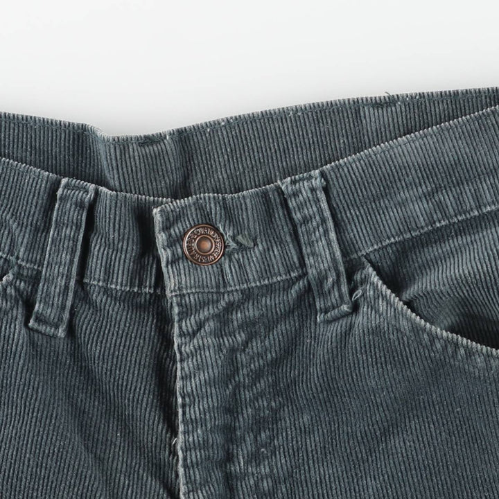 Levi's 646 Flare-Cut Corduroy Pants, Men's, Size W30 unclear green type Vintage Second Hand