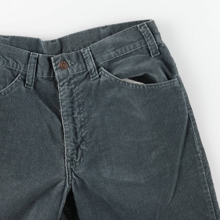 Levi's 646 Flare-Cut Corduroy Pants, Men's, Size W30 unclear green type Vintage Second Hand