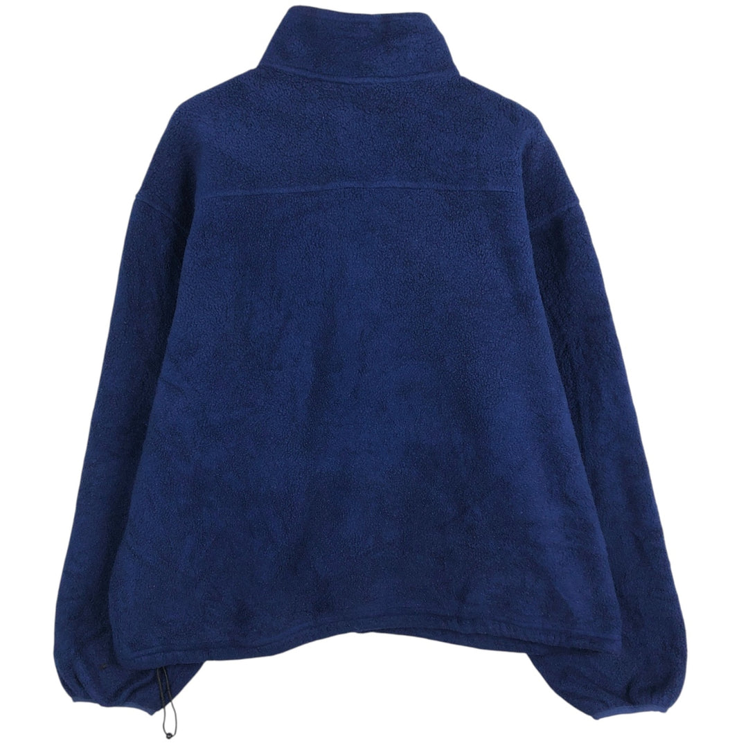 90'S LL Bean Fleece Jacket, Men's XXL, Vintage unclear blue type Vintage Second Hand