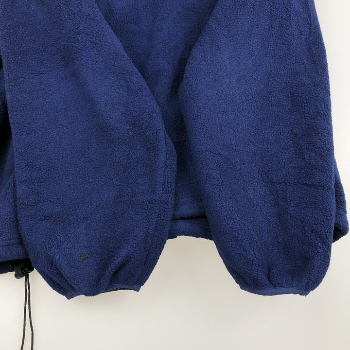 90'S LL Bean Fleece Jacket, Men's XXL, Vintage unclear blue type Vintage Second Hand