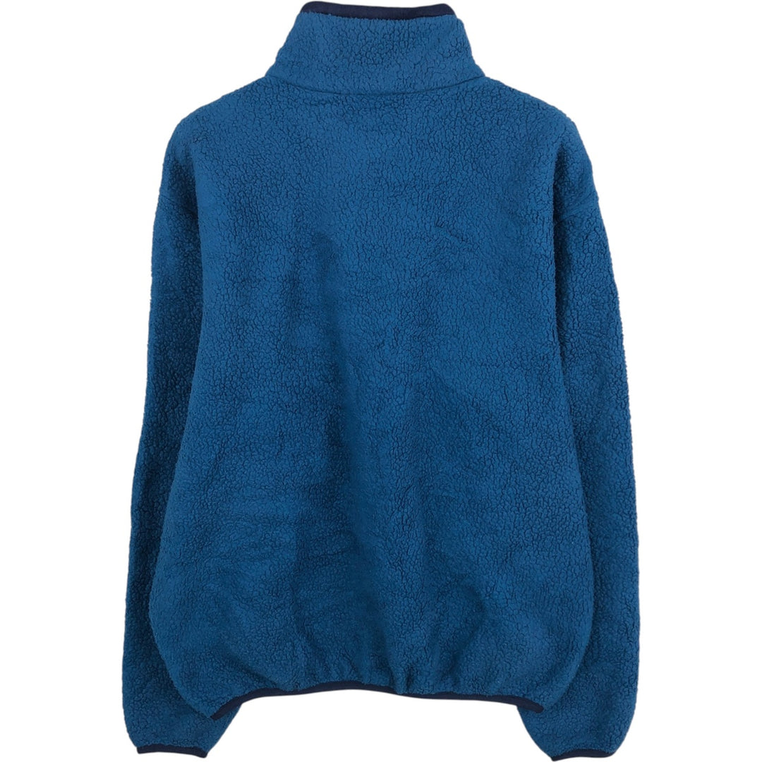 90'S LLBean Vintage Fleece Jacket, Men's XL unclear blue type Vintage Second Hand