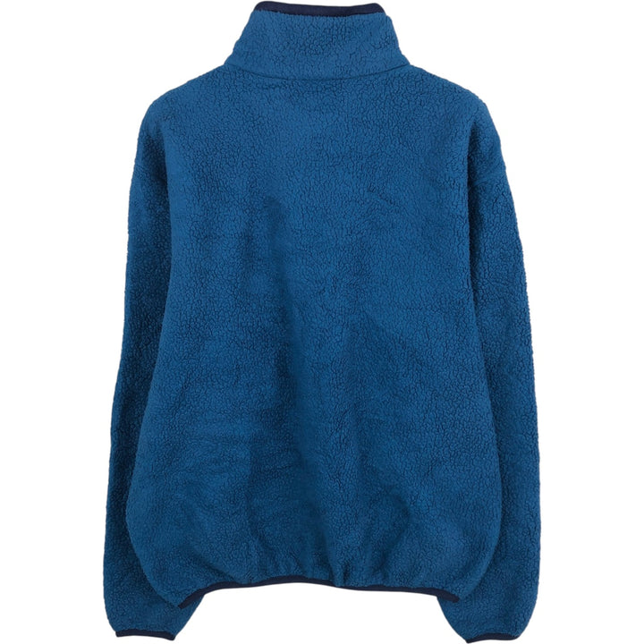 90'S LLBean Vintage Fleece Jacket, Men's XL unclear blue type Vintage Second Hand