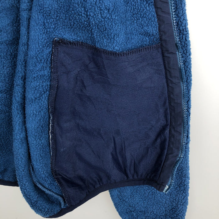 90'S LLBean Vintage Fleece Jacket, Men's XL unclear blue type Vintage Second Hand