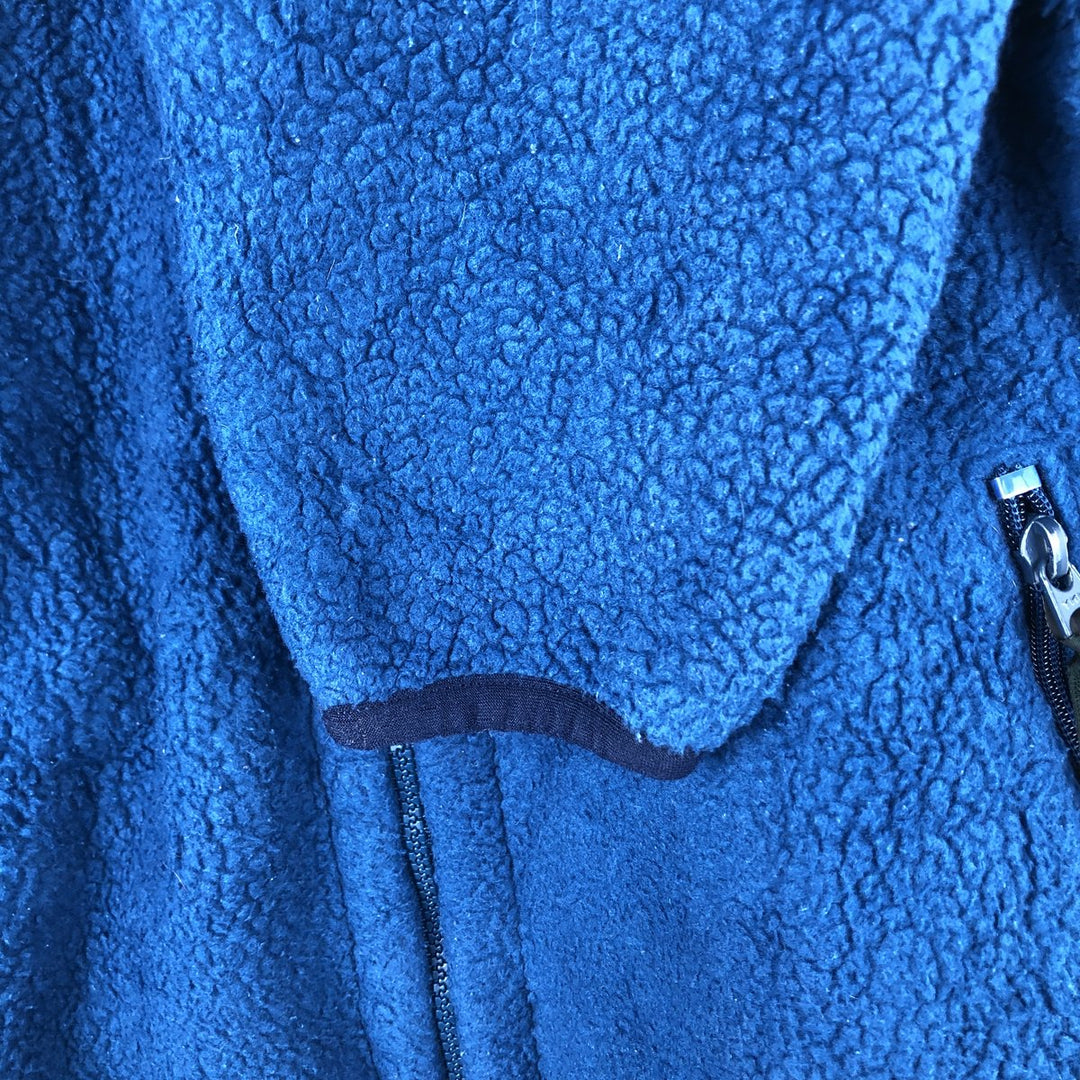 90'S LLBean Vintage Fleece Jacket, Men's XL unclear blue type Vintage Second Hand