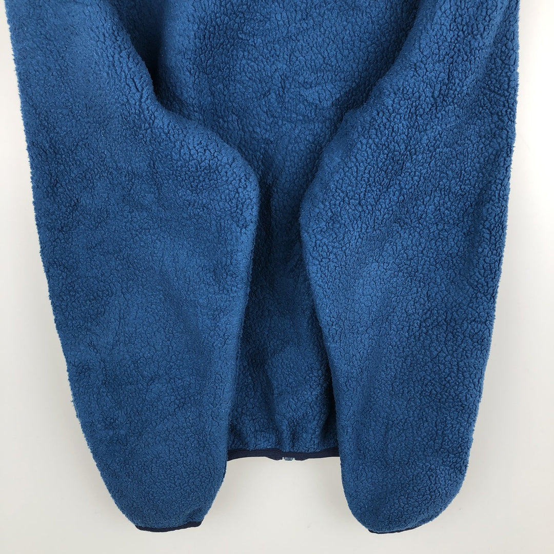 90'S LLBean Vintage Fleece Jacket, Men's XL unclear blue type Vintage Second Hand