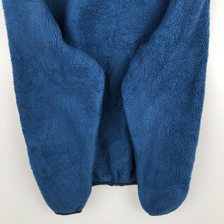 90'S LLBean Vintage Fleece Jacket, Men's XL unclear blue type Vintage Second Hand