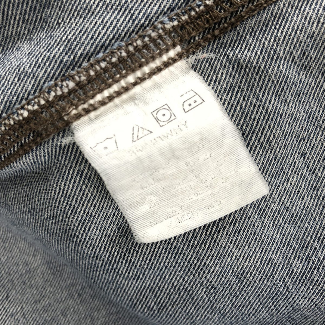 Wrangler HERO Denim Vest, Men's Size M (approx.) unclear blue type Vintage Second Hand