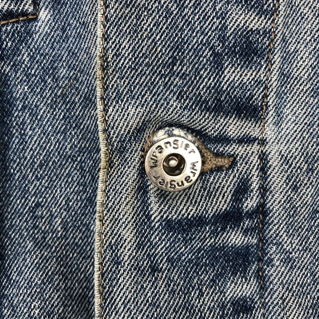 Wrangler HERO Denim Vest, Men's Size M (approx.) unclear blue type Vintage Second Hand