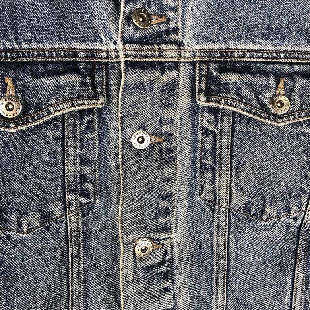 Wrangler HERO Denim Vest, Men's Size M (approx.) unclear blue type Vintage Second Hand