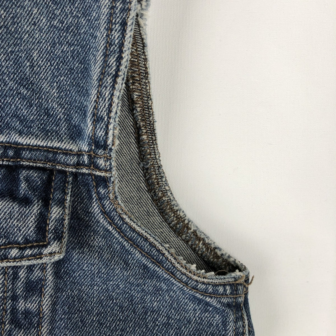 Wrangler HERO Denim Vest, Men's Size M (approx.) unclear blue type Vintage Second Hand