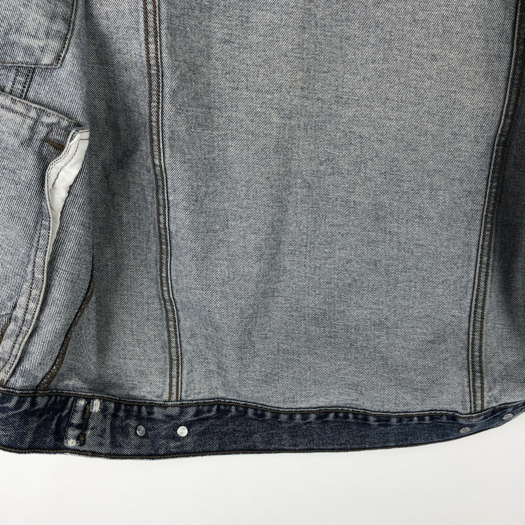 Wrangler HERO Denim Vest, Men's Size M (approx.) unclear blue type Vintage Second Hand