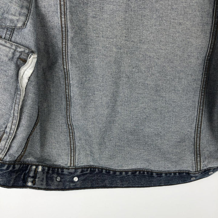 Wrangler HERO Denim Vest, Men's Size M (approx.) unclear blue type Vintage Second Hand