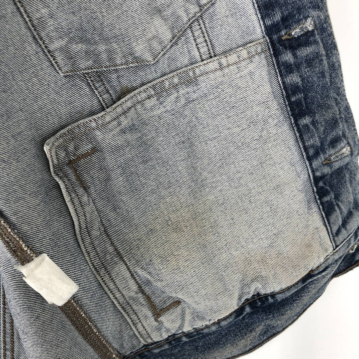 Wrangler HERO Denim Vest, Men's Size M (approx.) unclear blue type Vintage Second Hand