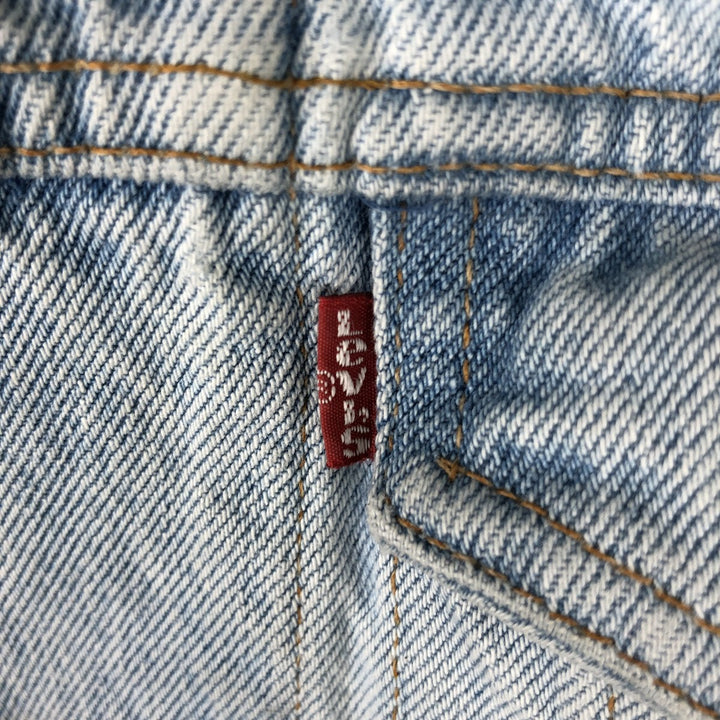 Levi's 75530-0107 Denim Vest, Made in Canada, Men's Size M (approx.) cotton blue type Vintage Second Hand