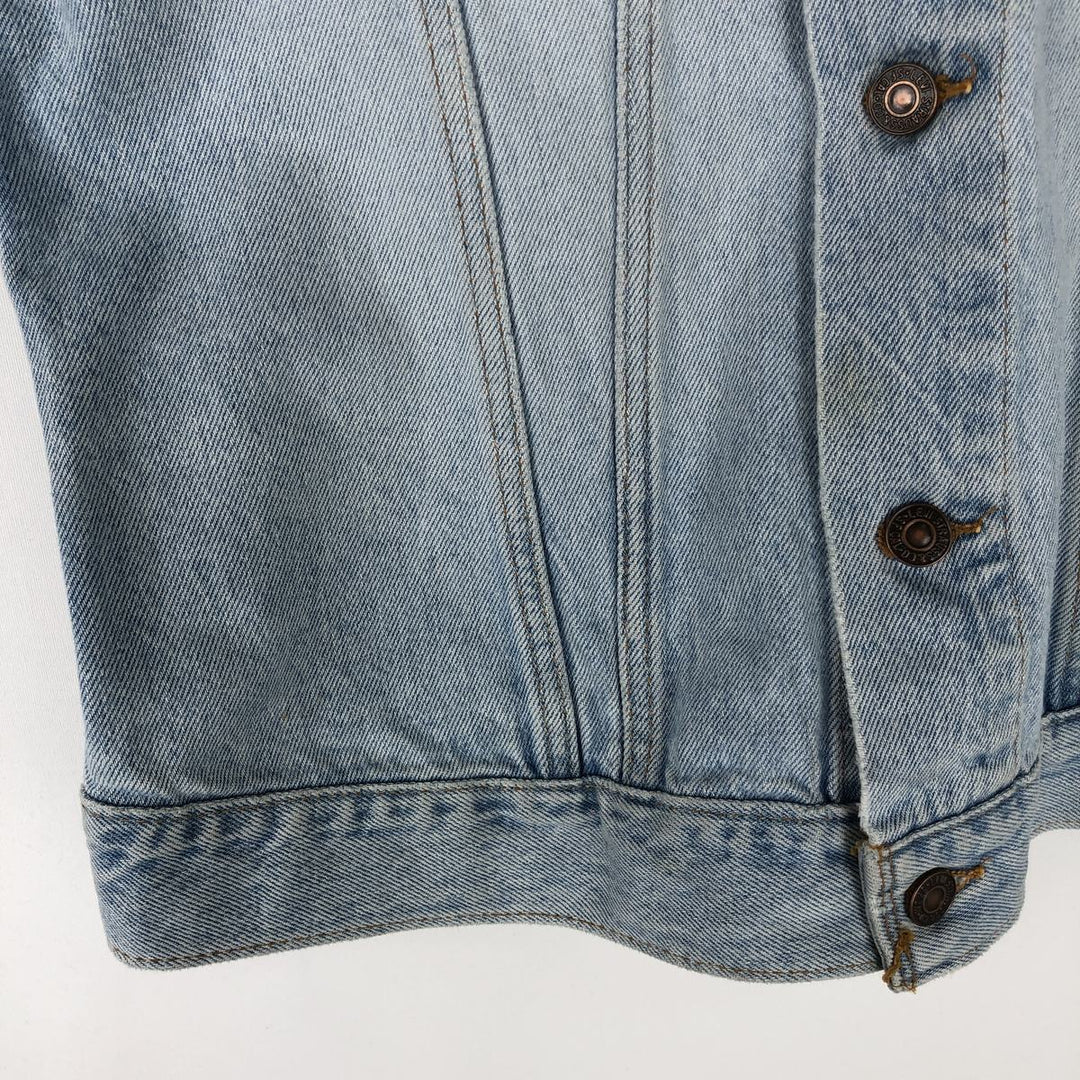 Levi's 75530-0107 Denim Vest, Made in Canada, Men's Size M (approx.) cotton blue type Vintage Second Hand