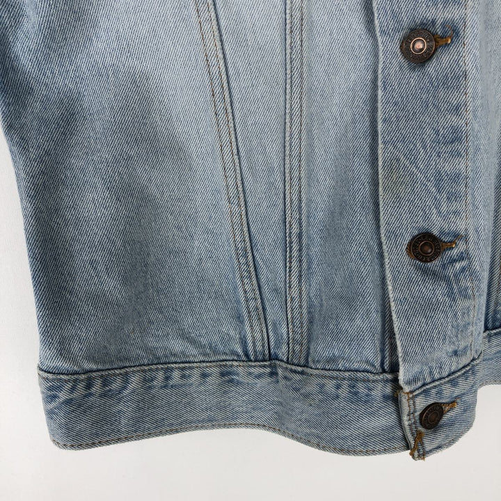 Levi's 75530-0107 Denim Vest, Made in Canada, Men's Size M (approx.) cotton blue type Vintage Second Hand
