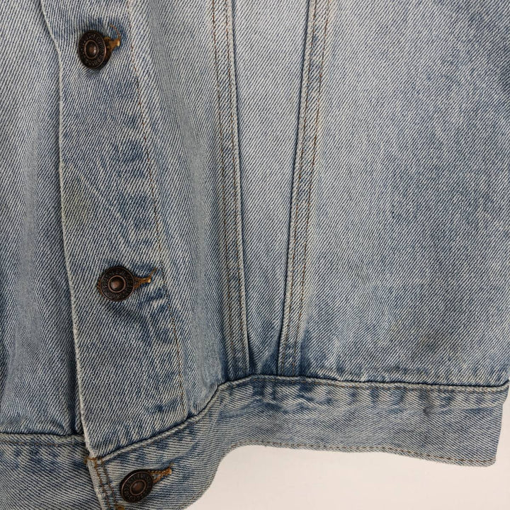 Levi's 75530-0107 Denim Vest, Made in Canada, Men's Size M (approx.) cotton blue type Vintage Second Hand