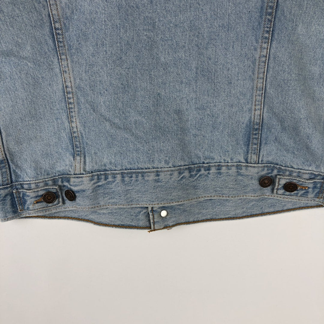 Levi's 75530-0107 Denim Vest, Made in Canada, Men's Size M (approx.) cotton blue type Vintage Second Hand