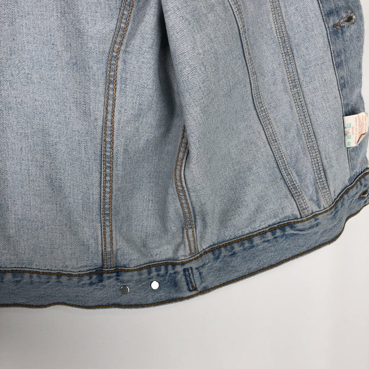 Levi's 75530-0107 Denim Vest, Made in Canada, Men's Size M (approx.) cotton blue type Vintage Second Hand