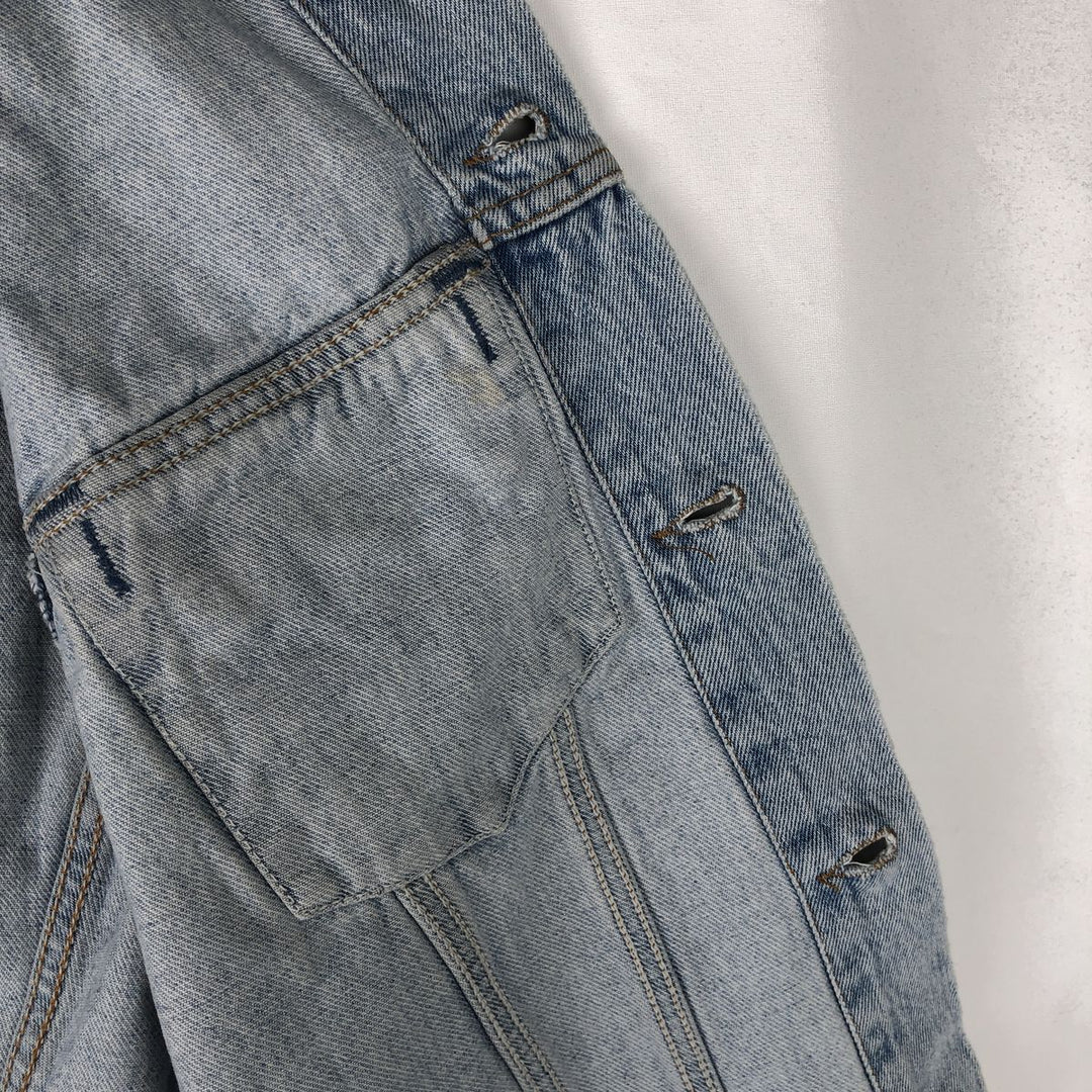 Levi's 75530-0107 Denim Vest, Made in Canada, Men's Size M (approx.) cotton blue type Vintage Second Hand