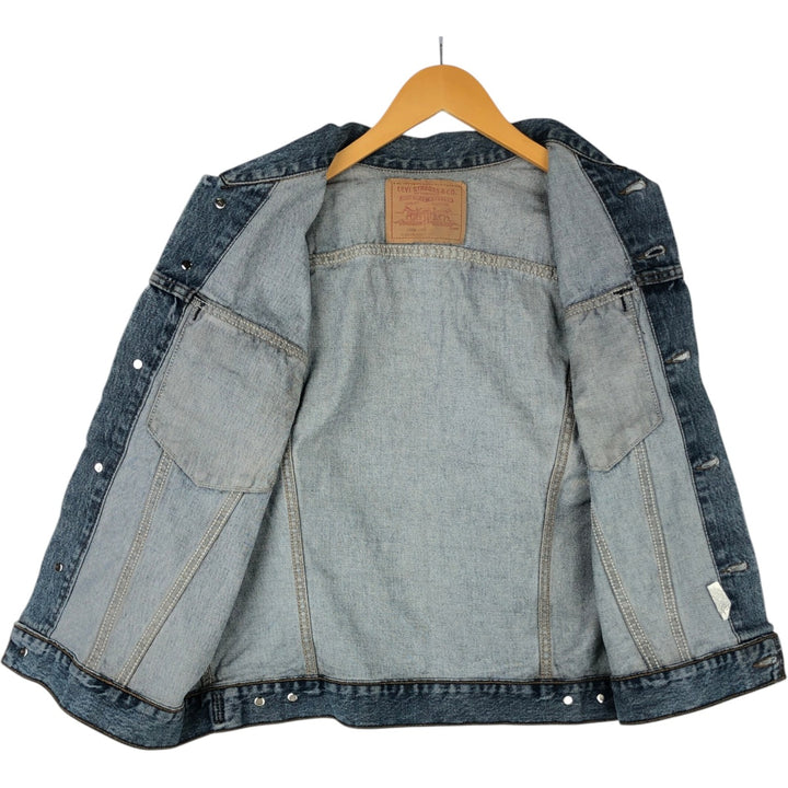 Levi's 75530-0308 Denim Vest, Made in Canada, Men's Size L (approx.), Vintage. cotton blue type Vintage Second Hand