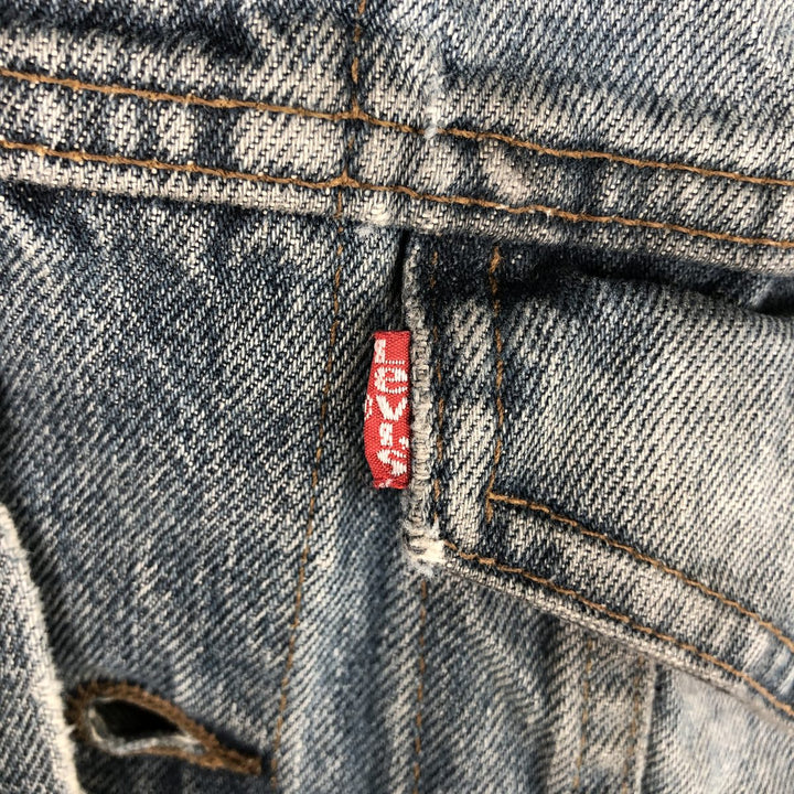 Levi's 75530-0308 Denim Vest, Made in Canada, Men's Size L (approx.), Vintage. cotton blue type Vintage Second Hand