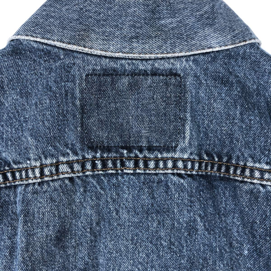 Levi's 75530-0308 Denim Vest, Made in Canada, Men's Size L (approx.), Vintage. cotton blue type Vintage Second Hand