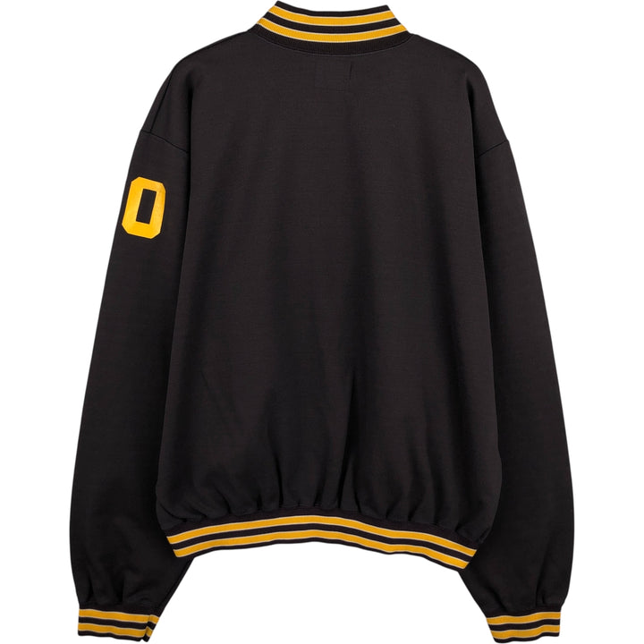 Champion College Sweatshirt, Made in USA, Men's Size XL Nylon brown type Vintage Second Hand
