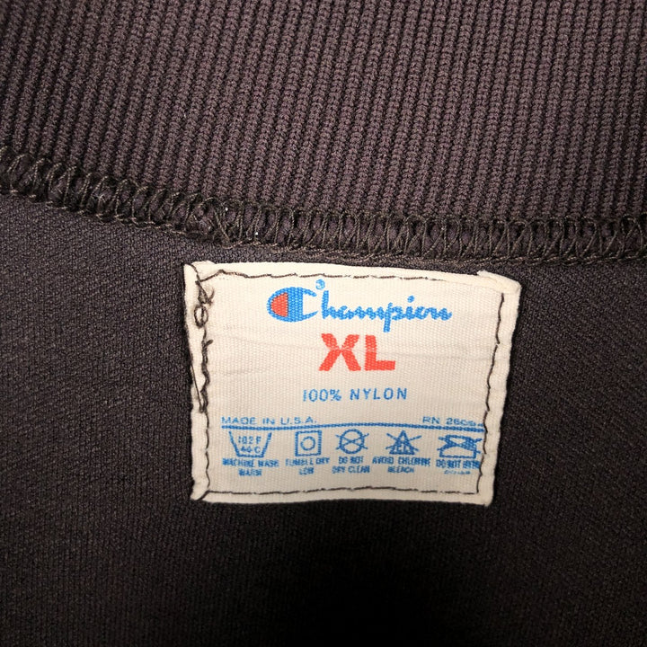 Champion College Sweatshirt, Made in USA, Men's Size XL Nylon brown type Vintage Second Hand